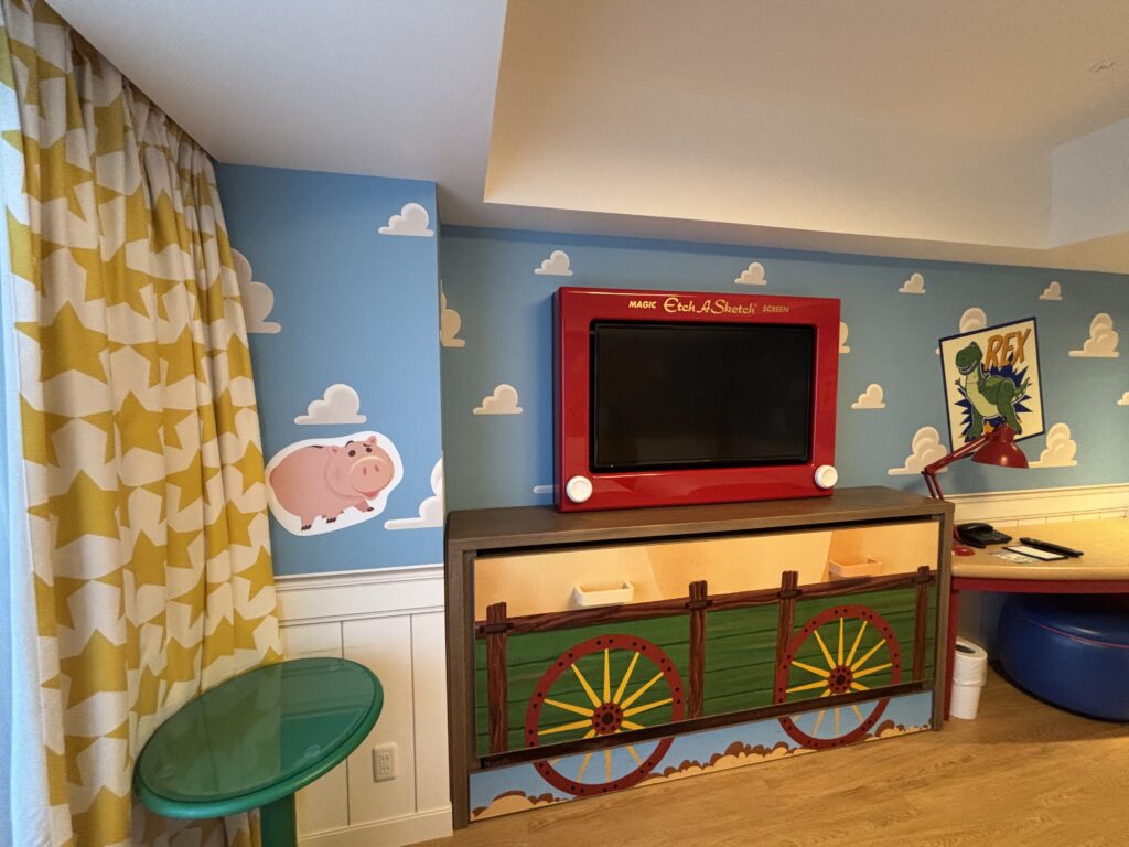 トイ・ストーリーホテル、部屋